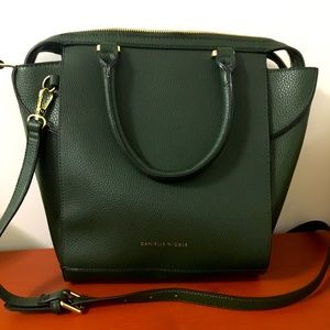 Satchel green olive